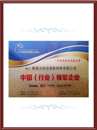 Won the two awards of 2020 (4th)  Boao Enterprise Forum