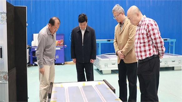 Academician Gan Yong and his delegation visited the torch Antai for inspection and research